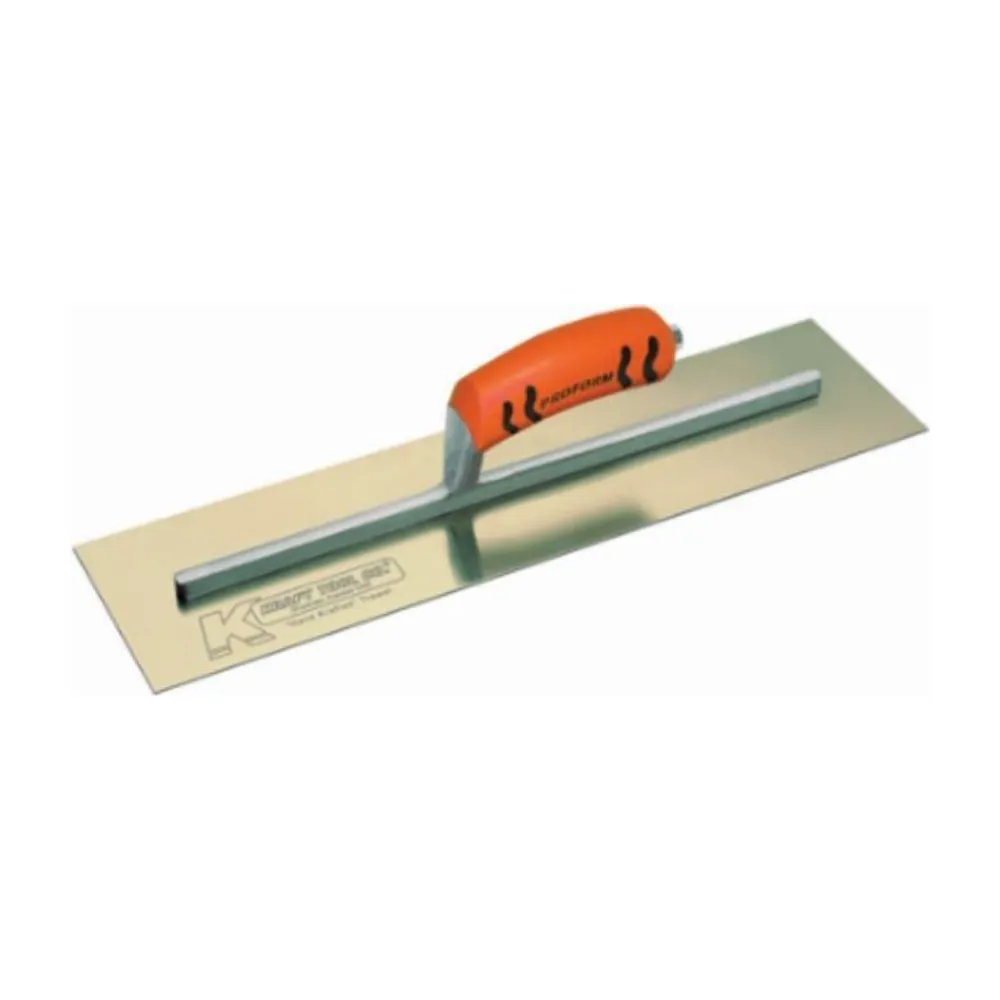 Llana dorada de acero Kraft Tool CF541PF