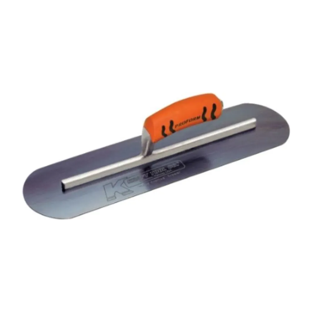 Llana de acero azul redonda Kraft Tool CF736BPF