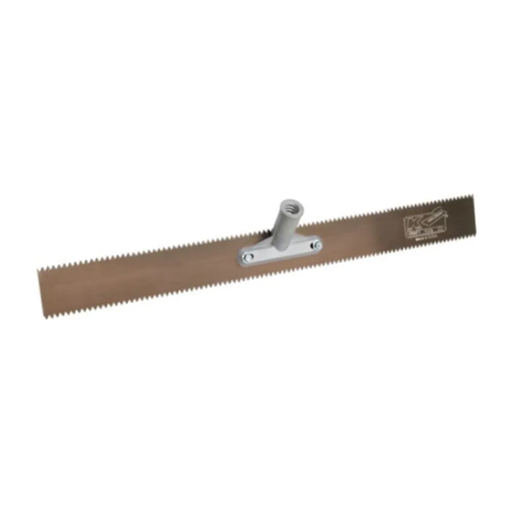 Rastrillo de acero con muesca V Kraft Tool GG594
